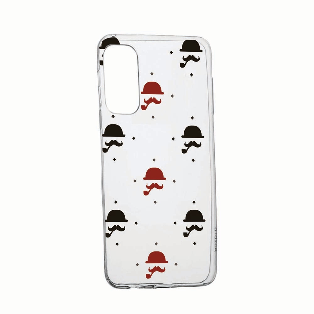 Husa pentru LG K52, rezistenta la uzura, anti-alunecare, Mustache, 180