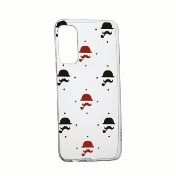 Husa Silicon Compatibila Cu Samsung Galaxy A03s, rezistenta la uzura, anti-alunecare, Mustache, 180 Husa Silicon Compatibila Cu Samsung Galaxy A03s, rezistenta la uzura, anti-alunecare, Mustache, 180