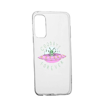 Husa Universe, Planeta UFO Good Bye, pentru Samsung Galaxy A52 5G, rezistenta la uzura, anti-alunecare, din silicon Premium, 474 Husa Universe, Planeta UFO Good Bye, pentru Samsung Galaxy A52 5G, rezistenta la uzura, anti-alunecare, din silicon Premium, 474