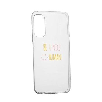 Husa Silicon Human, Compatibila Cu Samsung Galaxy A32 5G, rezistenta la uzura, anti-alunecare, 480 Husa Silicon Human, Compatibila Cu Samsung Galaxy A32 5G, rezistenta la uzura, anti-alunecare, 480