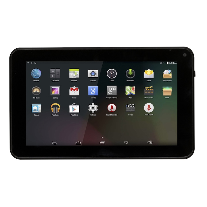 Denver TAQ-70332 Tablet, 7 kijelző, 8GB, Wi-Fi, Fekete