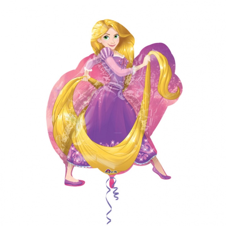 Buchet 5 baloane folie Tematica Rapunzel, 2020220