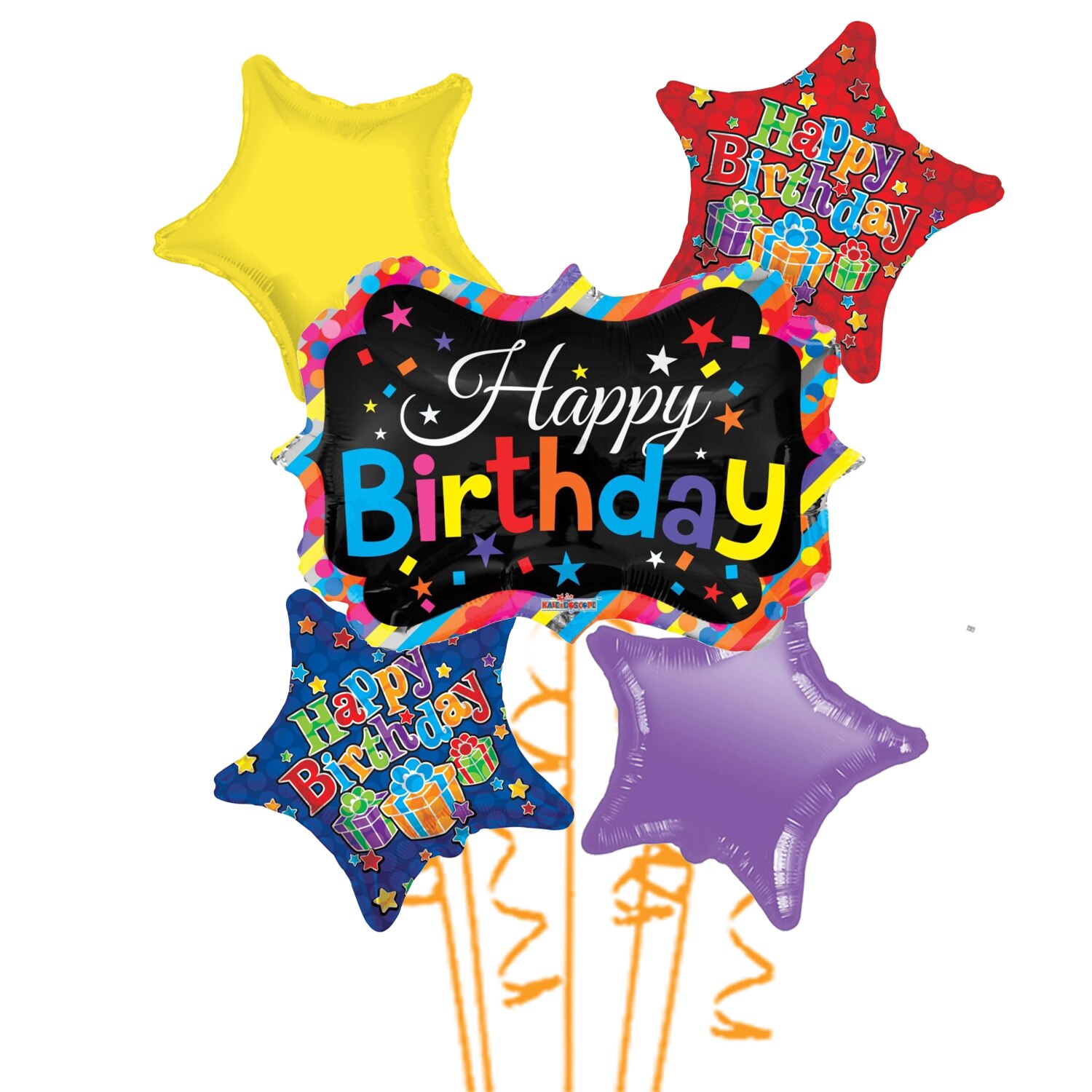 Buchet 5 baloane folie Aniversare, 2020209