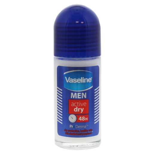 Deodorant Antiperspirant, Vaseline Men Active Dry, 48H, 50 ml eMAG.ro