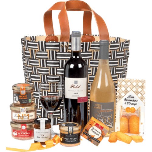 Cos Cadou Gastronomic Peche Mignon pentru orice ocazie Ducs de Gascogne 9 produse