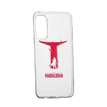 Husa Silicon Star Wars, The Mandalorian Compatibila Cu Samsung Galaxy A02s, rezistenta la uzura, anti-alunecare, 458 Husa Silicon Star Wars, The Mandalorian Compatibila Cu Samsung Galaxy A02s, rezistenta la uzura, anti-alunecare, 458