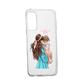 Husa Silicon Mommy's Girl, Compatibila Cu Samsung Galaxy A32 4G, rezistenta la uzura, 555 Husa Silicon Mommy's Girl, Compatibila Cu Samsung Galaxy A32 4G, rezistenta la uzura, 555