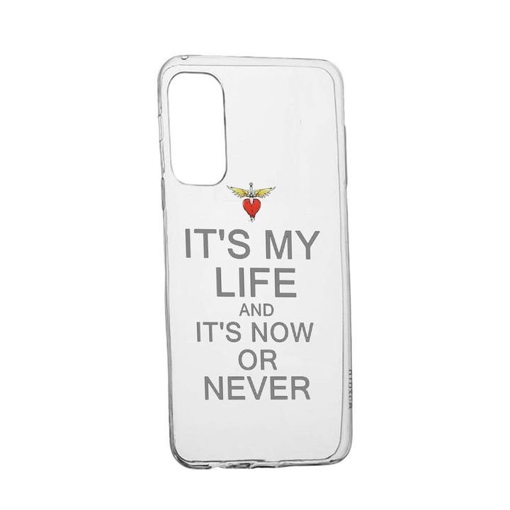Силиконов калъф It's My Life, съвместим с Oppo Find X3 Lite, устойчив на износване, против плъзгане, 539