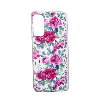 Husa Silicon Flowers, Pastel colors, Compatibila Cu Xiaomi Poco F3 / Poco F3 Pro, rezistenta la uzura, anti-alunecare, 507 Husa Silicon Flowers, Pastel colors, Compatibila Cu Xiaomi Poco F3 / Poco F3 Pro, rezistenta la uzura, anti-alunecare, 507