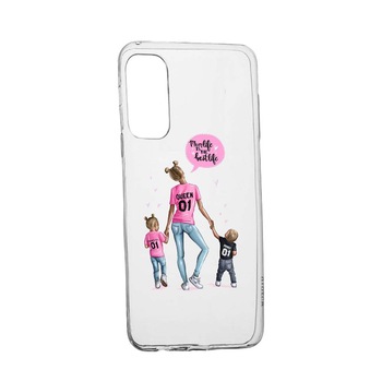 Husa Mom Life, pentru Samsung Galaxy M51, rezistenta la uzura, anti-alunecare, din silicon Premium, 557 Husa Mom Life, pentru Samsung Galaxy M51, rezistenta la uzura, anti-alunecare, din silicon Premium, 557