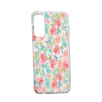 Husa Silicon Flowers, Pastel colors, Compatibila Cu Xiaomi Poco F3 / Poco F3 Pro, rezistenta la uzura, anti-alunecare, 503 Husa Silicon Flowers, Pastel colors, Compatibila Cu Xiaomi Poco F3 / Poco F3 Pro, rezistenta la uzura, anti-alunecare, 503