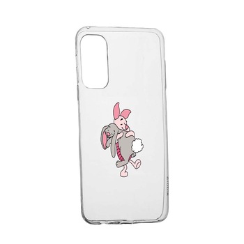 Husa Winnie the Pooh, pentru Samsung Galaxy M51, rezistenta la uzura, anti-alunecare, din silicon Premium, 592 Husa Winnie the Pooh, pentru Samsung Galaxy M51, rezistenta la uzura, anti-alunecare, din silicon Premium, 592