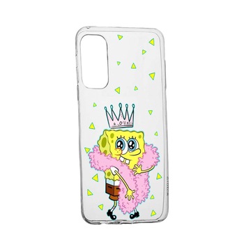 Husa Silicon SpondeBob, Compatibila Cu Xiaomi Redmi Note 10 5G, rezistenta la uzura, anti-alunecare, 597 Husa Silicon SpondeBob, Compatibila Cu Xiaomi Redmi Note 10 5G, rezistenta la uzura, anti-alunecare, 597