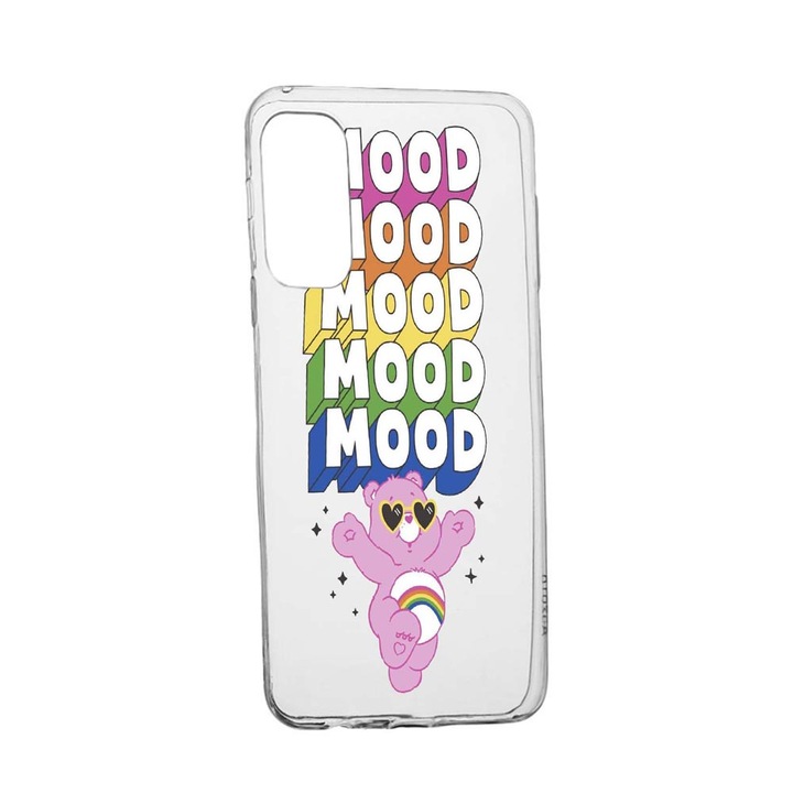 Калъф Mood Case - Pink Bear, за Oppo Reno 4 5G, устойчив на износване, противоплъзгащ се, премиум силикон, 599