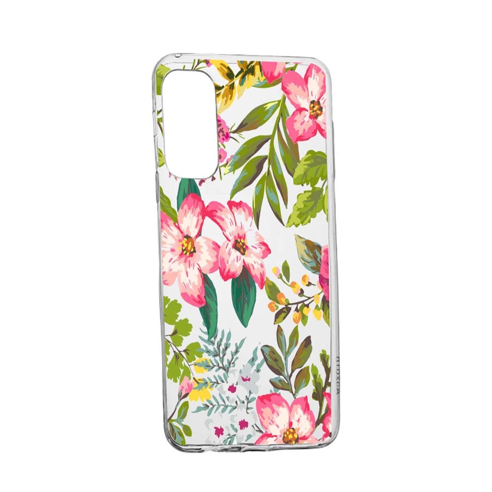 Husa Silicon Flowers, Pastel colors, Compatibila Cu Xiaomi Redmi K40 / Redmi K40 Pro, rezistenta la uzura, anti-alunecare, 510
