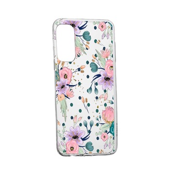 Husa Silicon Flowers, Compatibila Cu Xiaomi Poco M3 Pro 5G / 4G, rezistenta la uzura, anti-alunecare, 495 Husa Silicon Flowers, Compatibila Cu Xiaomi Poco M3 Pro 5G / 4G, rezistenta la uzura, anti-alunecare, 495