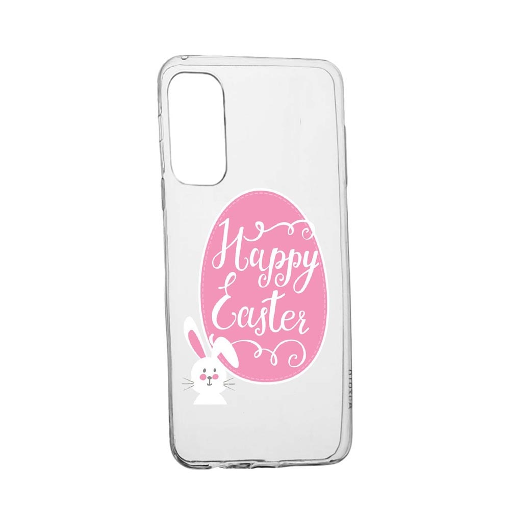 Husa Happy Easter, pentru Oppo Reno 4 Pro 5G, rezistenta la uzura, anti-alunecare, din silicon Premium, 689