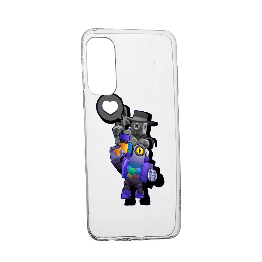 Husa Silicon Brawl Stars Ricochet, Compatibila Cu OnePlus 9 Pro, rezistenta la uzura, anti-alunecare, 650