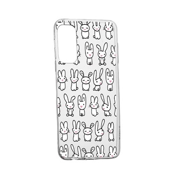 Husa Silicon Rabbits, Compatibila cu Samsung Galaxy A52s 5G, rezistenta la uzura, anti-alunecare, 691 Husa Silicon Rabbits, Compatibila cu Samsung Galaxy A52s 5G, rezistenta la uzura, anti-alunecare, 691