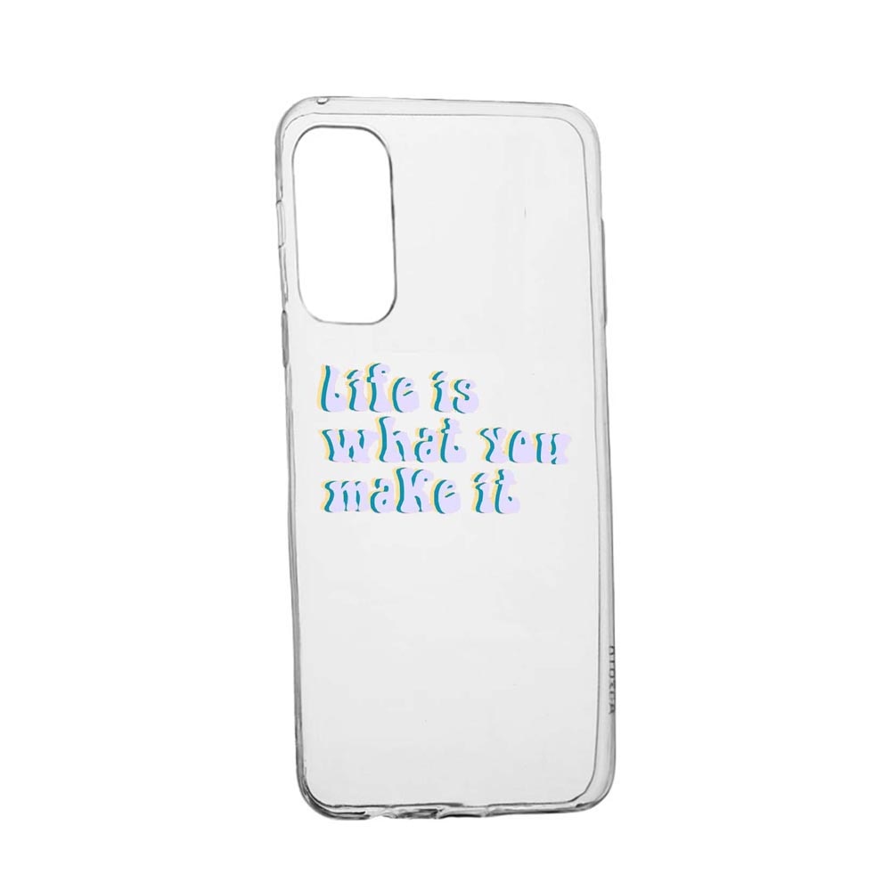 Husa Silicon Life is..., Compatibila Cu OnePlus 9R, rezistenta la uzura, anti-alunecare, 491