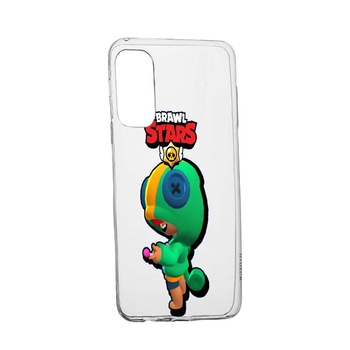 Husa Silicon Brawl Stars Leon, Compatibila Cu Oppo Reno5 Pro 5G, rezistenta la uzura, anti-alunecare, 648 Husa Silicon Brawl Stars Leon, Compatibila Cu Oppo Reno5 Pro 5G, rezistenta la uzura, anti-alunecare, 648