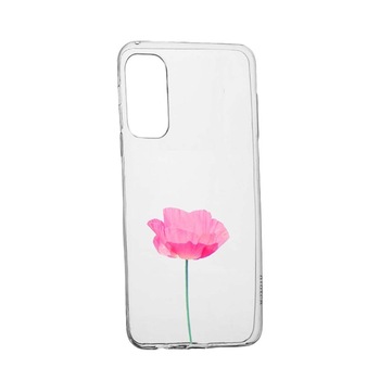 Husa Rose - Pastel colors, pentru Huawei P Smart (2021), rezistenta la uzura, anti-alunecare, din silicon Premium, 693 Husa Rose - Pastel colors, pentru Huawei P Smart (2021), rezistenta la uzura, anti-alunecare, din silicon Premium, 693