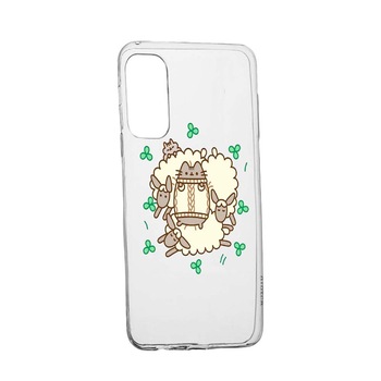 Husa Rabbits - Lambs, pentru Samsung Galaxy M51, rezistenta la uzura, anti-alunecare, din silicon Premium, 692 Husa Rabbits - Lambs, pentru Samsung Galaxy M51, rezistenta la uzura, anti-alunecare, din silicon Premium, 692