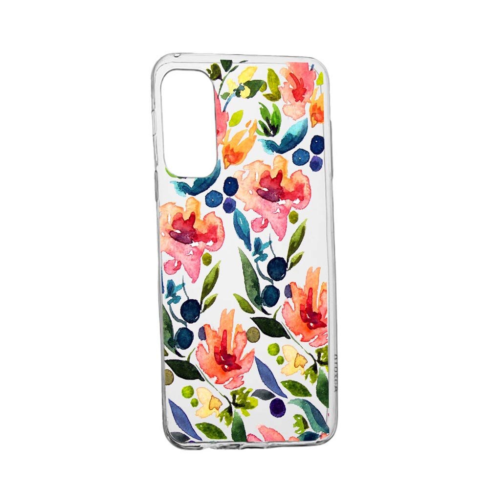 Husa Silicon Flowers Spring, Compatibila Cu Samsung Galaxy S20 FE / Galaxy S20 FE 5G, rezistenta la uzura, anti-alunecare, 628
