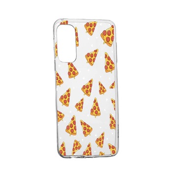 Husa Pizza, pentru Samsung Galaxy M51, rezistenta la uzura, anti-alunecare, din silicon Premium, 665 Husa Pizza, pentru Samsung Galaxy M51, rezistenta la uzura, anti-alunecare, din silicon Premium, 665