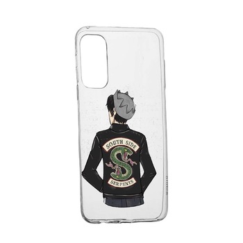 Husa Riverdale South Side Serpents, Movie, pentru Samsung Galaxy A52 5G, rezistenta la uzura, anti-alunecare, din silicon Premium, 619 Husa Riverdale South Side Serpents, Movie, pentru Samsung Galaxy A52 5G, rezistenta la uzura, anti-alunecare, din silicon Premium, 619