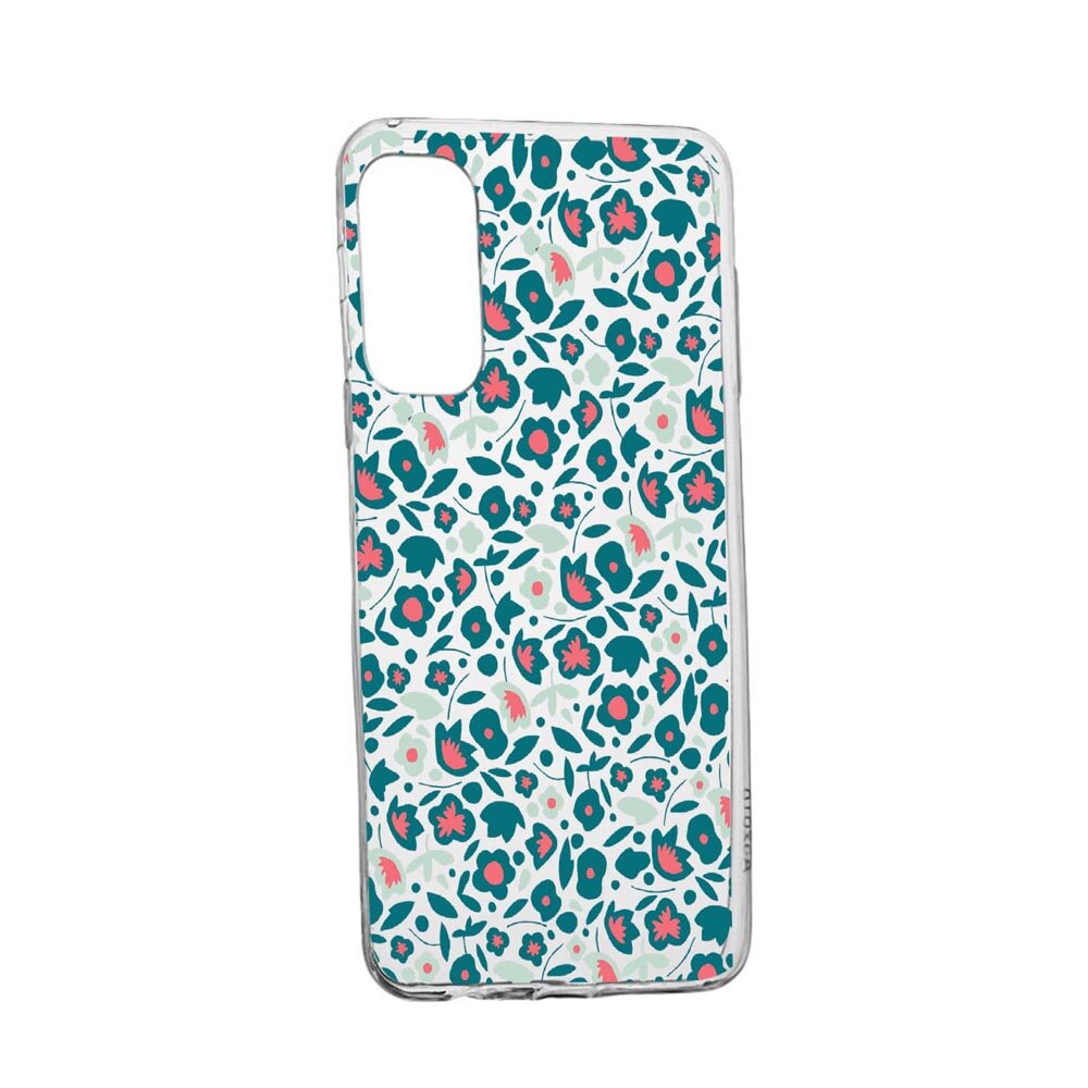Husa Silicon Green Flowers Pattern, Compatibila Cu Xiaomi Redmi K40 / Redmi K40 Pro, rezistenta la uzura, anti-alunecare, 632