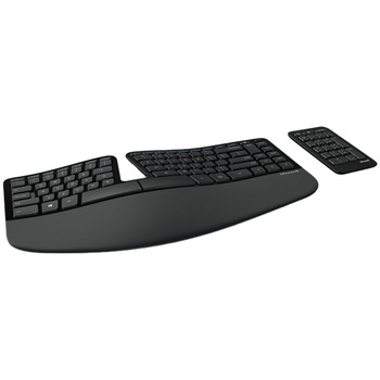 Tastatura Microsoft Sculpt Ergonomic, Wireless, Negru Tastatura Microsoft Sculpt Ergonomic, Wireless, Negru