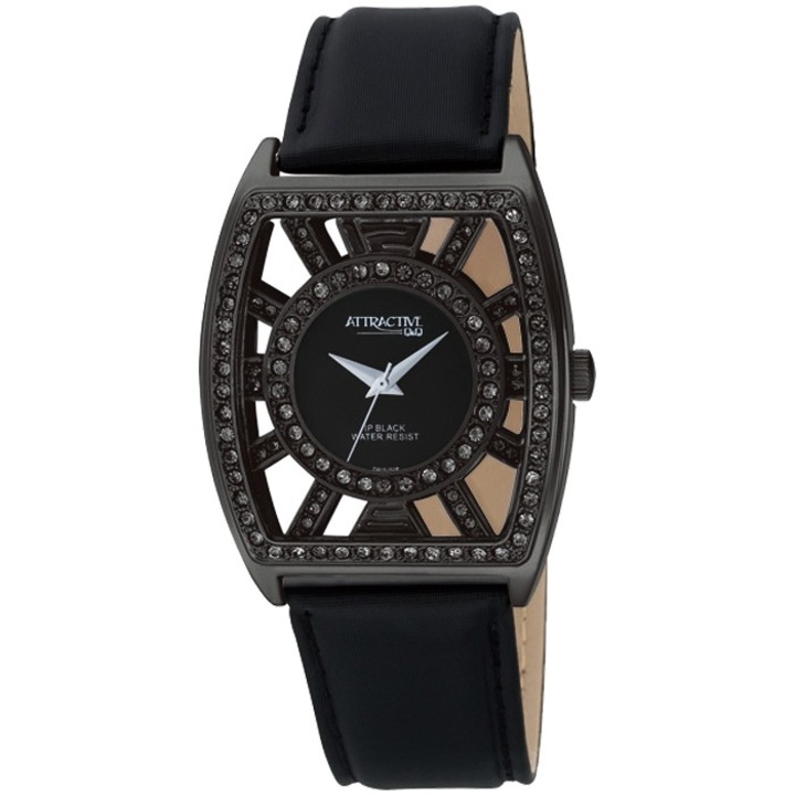 Ceas dama, Q&Q, Negru