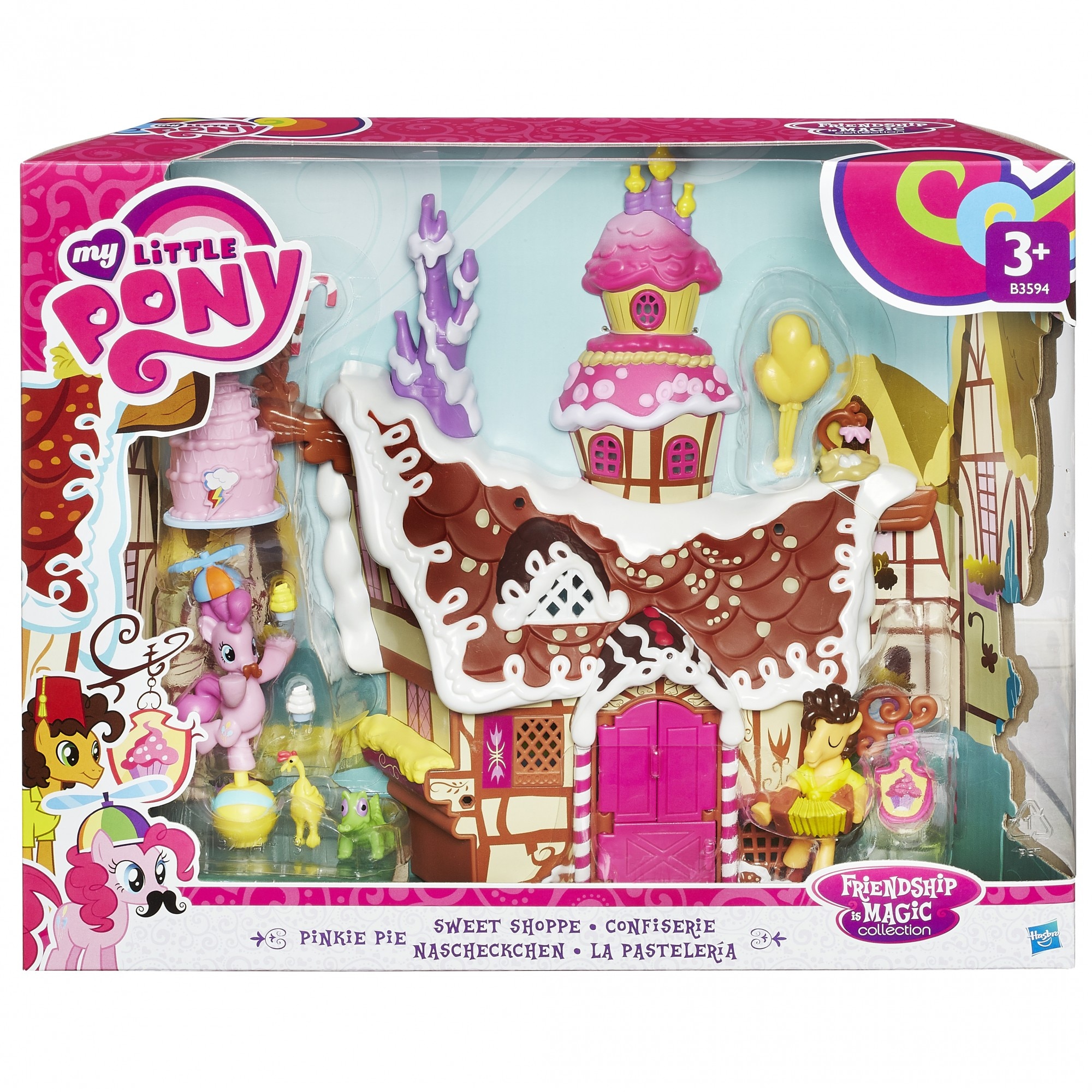 bus option gallon Set figurine My Little Pony, Casa de turta dulce a lui Pinkie Pie - eMAG.ro
