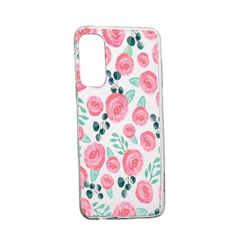 Husa Silicon Rose Pattern, Compatibila Cu Samsung Galaxy A32 5G, rezistenta la uzura, anti-alunecare, 640 Husa Silicon Rose Pattern, Compatibila Cu Samsung Galaxy A32 5G, rezistenta la uzura, anti-alunecare, 640