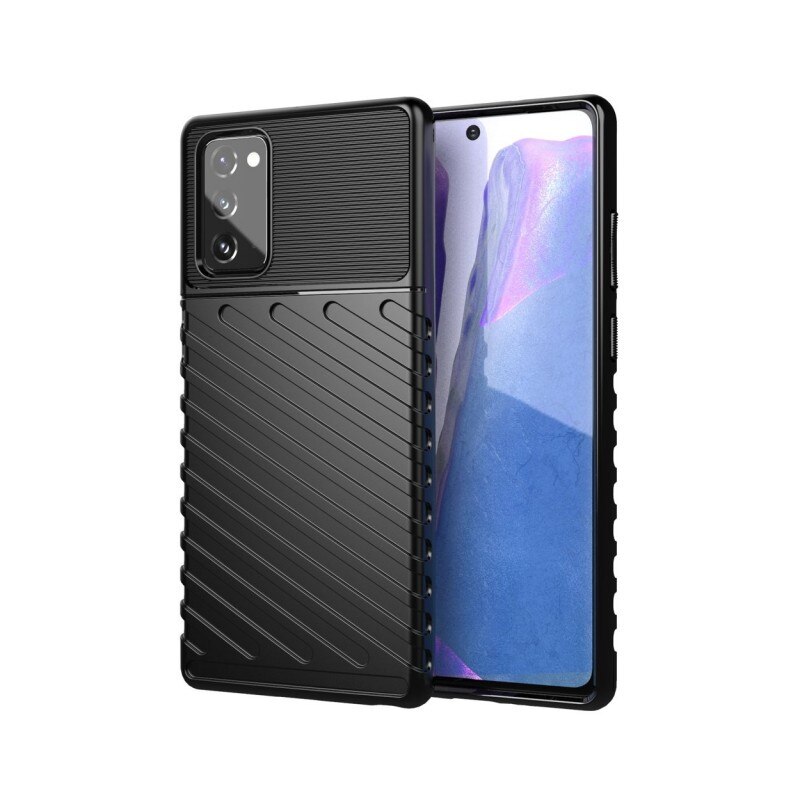 Husa Spate Upzz Thunder Case Antishock Samsung Galaxy Note 20 , Silicon , Negru