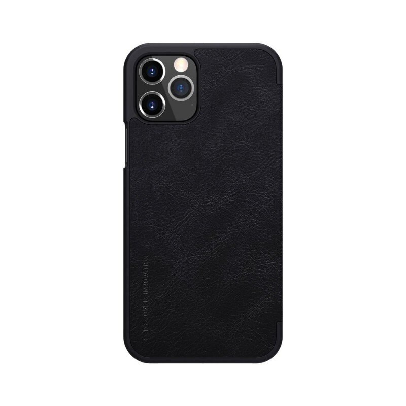 Husa Flip Cover Book Premium Nillkin Qin iPhone 12 Pro Max , Negru