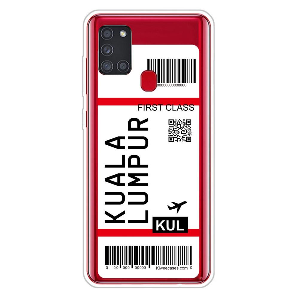 Husa Samsung Galaxy A21s model Dream Ticket Kuala Lumpur, Silicon, Antisoc, Viceversa Multicolor