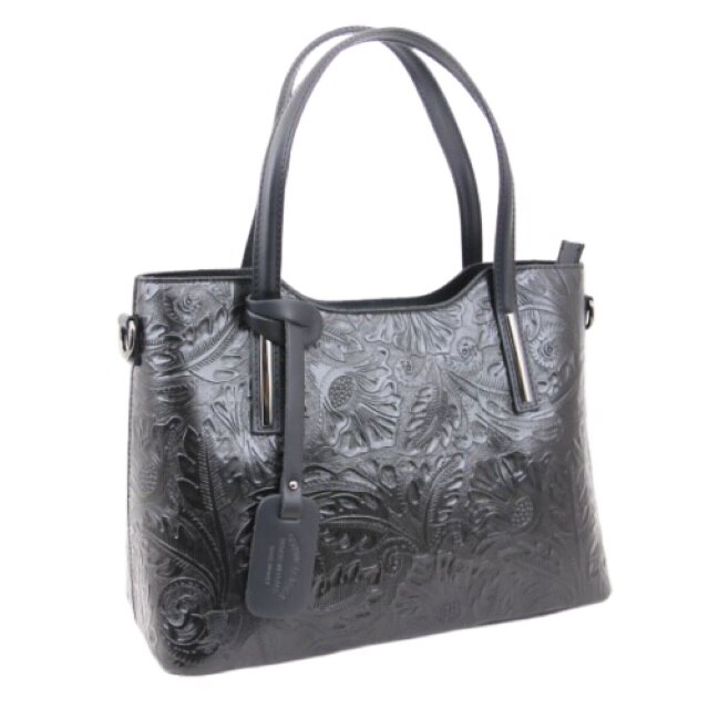 Geanta dama din piele naturala Caza 5164 neagra