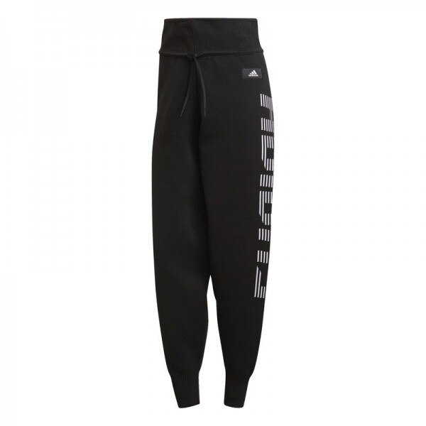 Pantaloni Adidas w ur pnt knit FS2401, Femei, M INTL, Negru