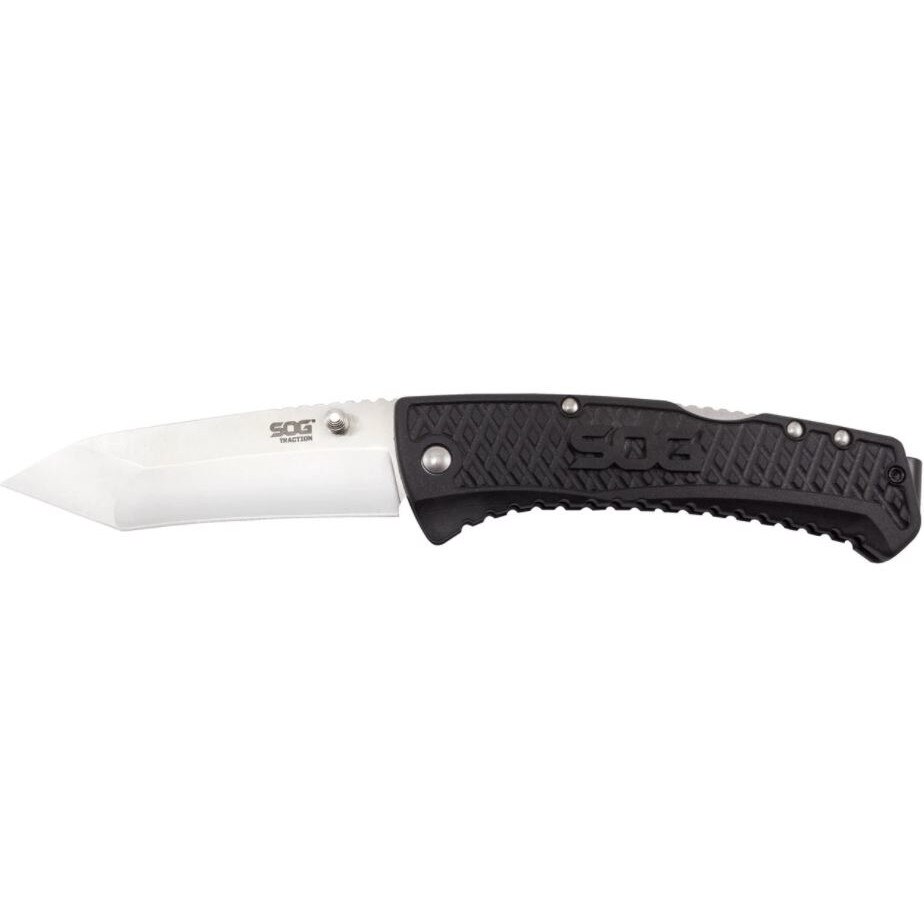 Briceag SOG Traction - Satin, Tanto