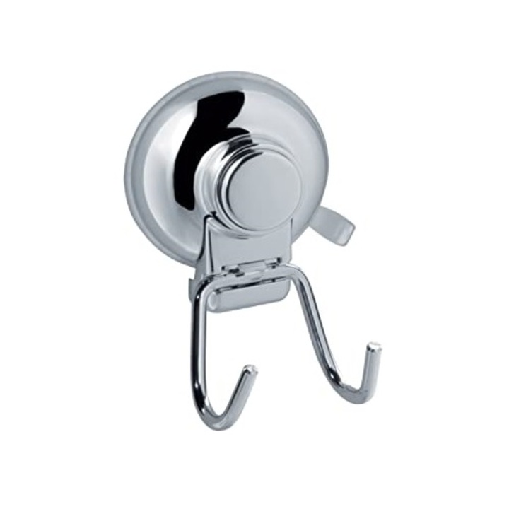 Suport prosop, Gedy Hot, fixare ventuze, crom