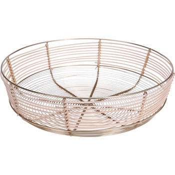 Bol pentru fructe, metal/bambus, 33 cm Bol pentru fructe, metal/bambus, 33 cm