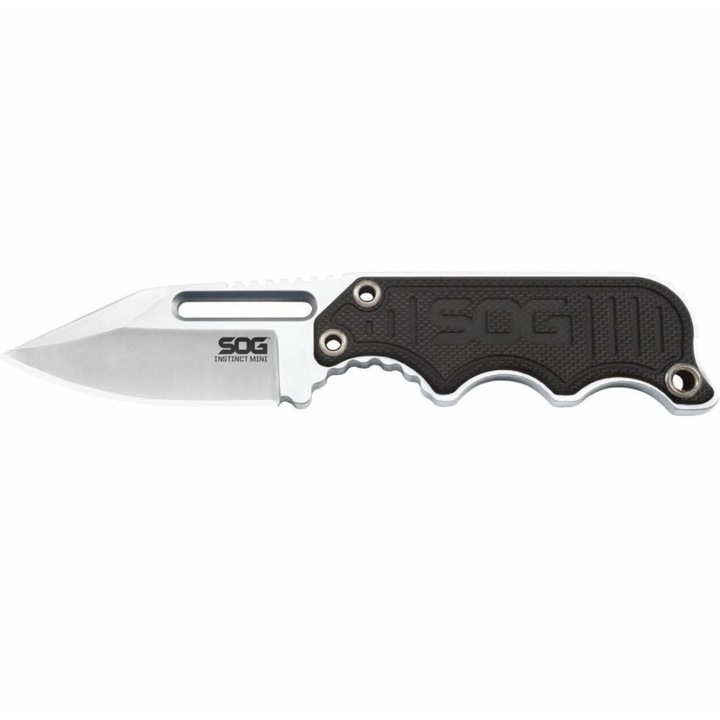 Cutit lama fixa SOG INSTINCT MINI- G10, SATIN