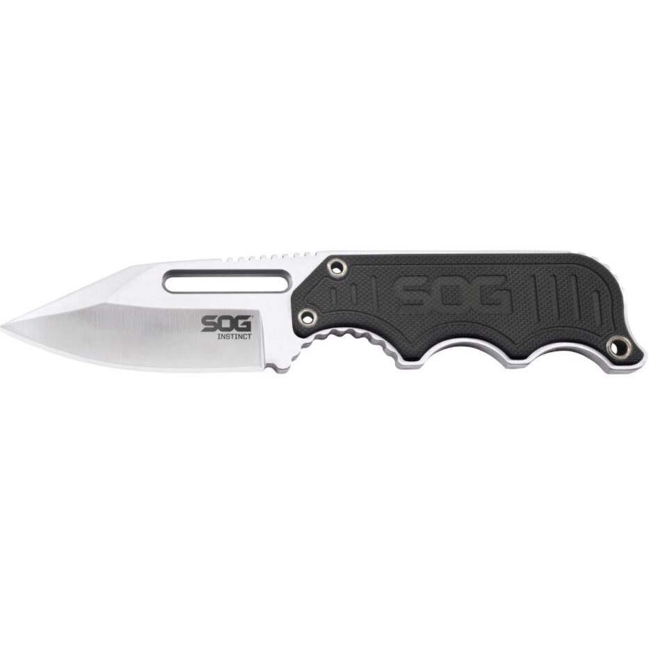 Cutit lama fixa SOG INSTINCT - G10, Satin