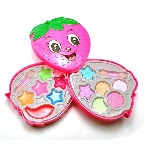 Fard de jucarie forma capsuna pentru papusi