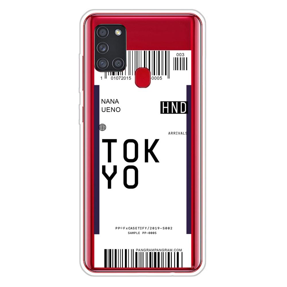 Husa Samsung Galaxy A21s model Dream Ticket Tokyo, Silicon, Antisoc, Viceversa Multicolor