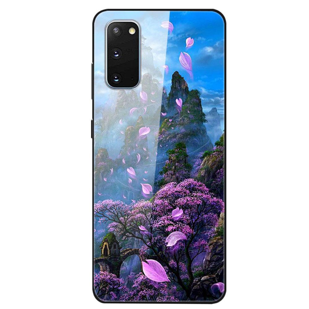 Husa Samsung Galaxy S20 model Glass Sacred Temple, Antisoc, TPU Hybrid, Viceversa Multicolor