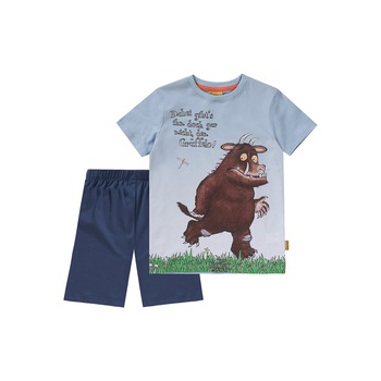 Set Tricou si Pantaloni Scurti Gruffelo, baieti, albastru/bleumarin, 104 cm, 3-4 ani Set Tricou si Pantaloni Scurti Gruffelo, baieti, albastru/bleumarin, 104 cm, 3-4 ani
