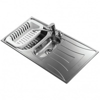pachet teka tekaway universo 1 12b 1d dr chiuveta  baterie  dozator sapun  suport vase 1000 x 500 inox mat picurator dreapta imagen 49_0_
0